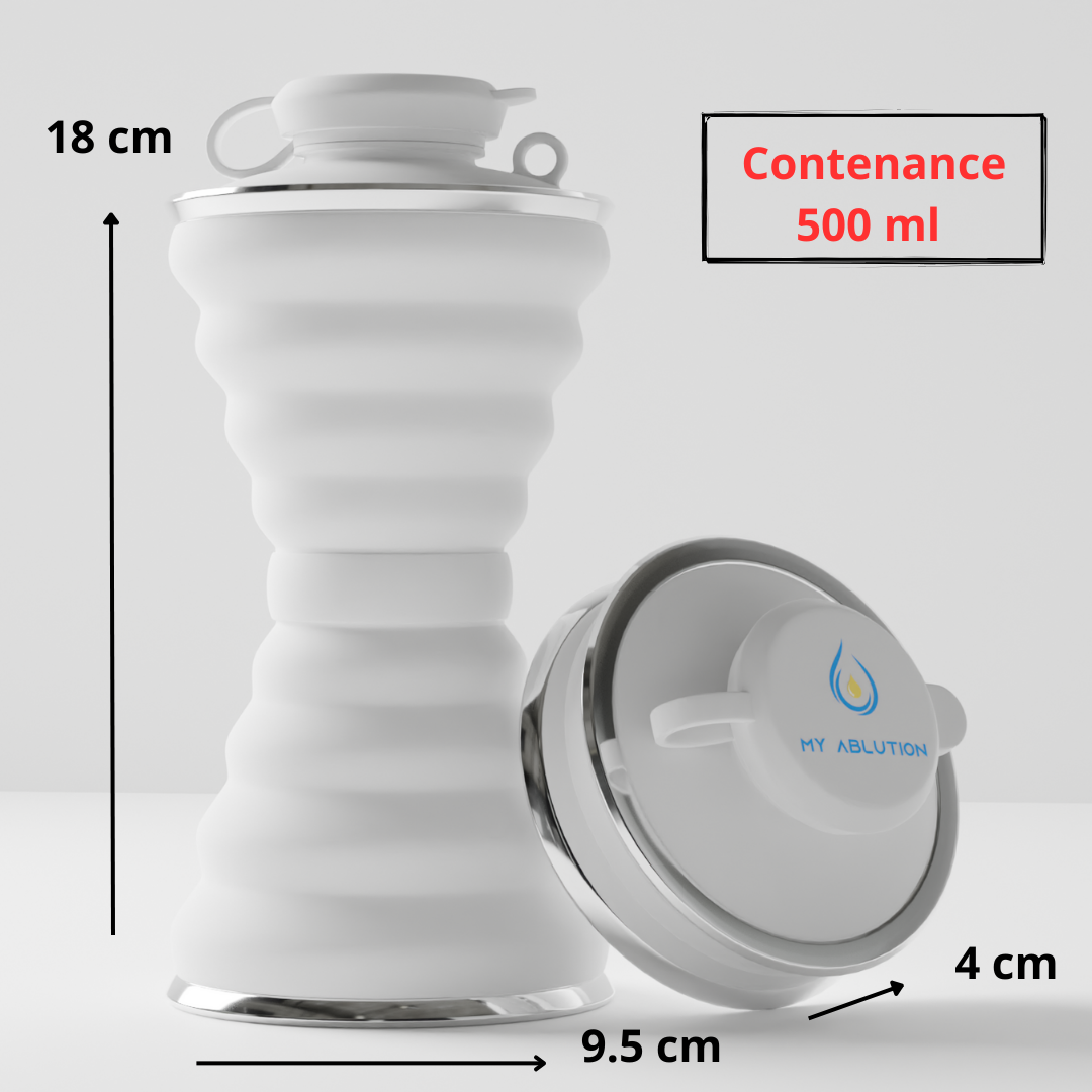 Bouteille pliable istinja+ Sac